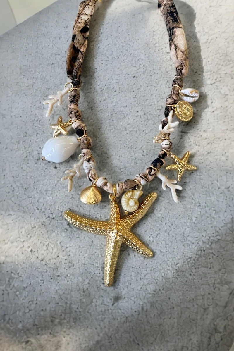 Ariel Ribbon Beach Necklace - Image 4