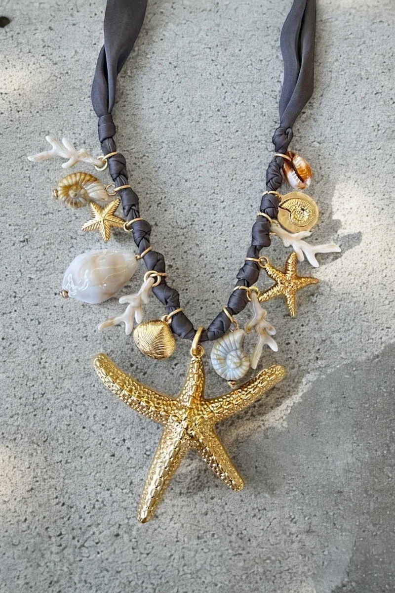Ariel Ribbon Beach Necklace - Image 6