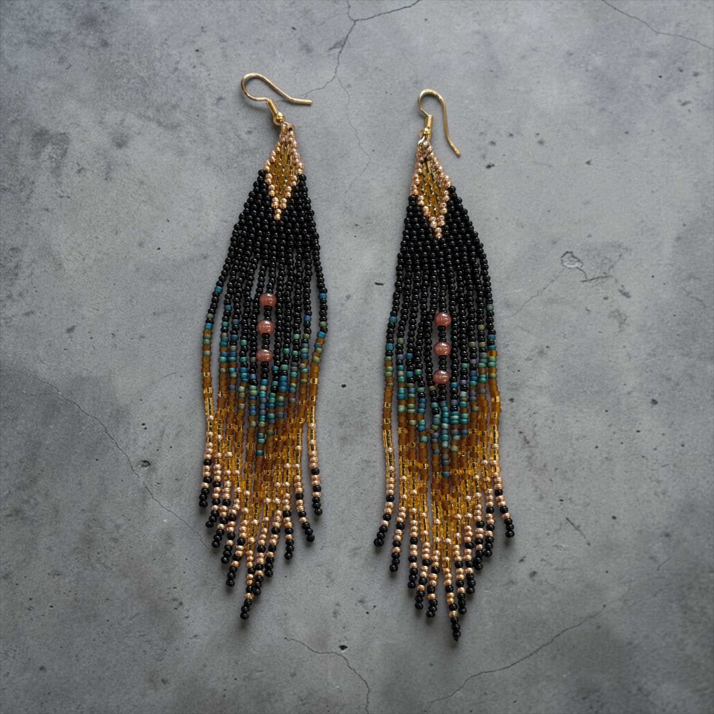 Aurora Beaded Earrings - Style Two