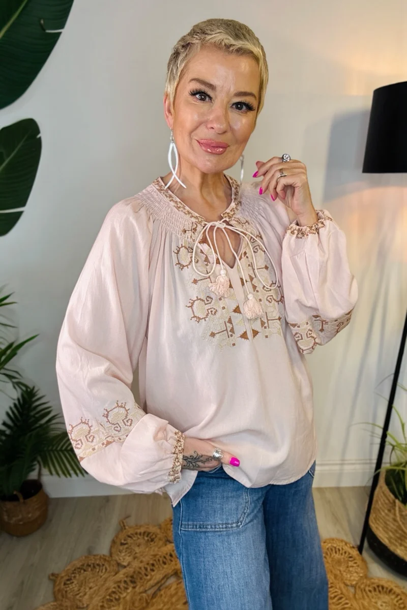 Aya Embroidered Top - Image 3