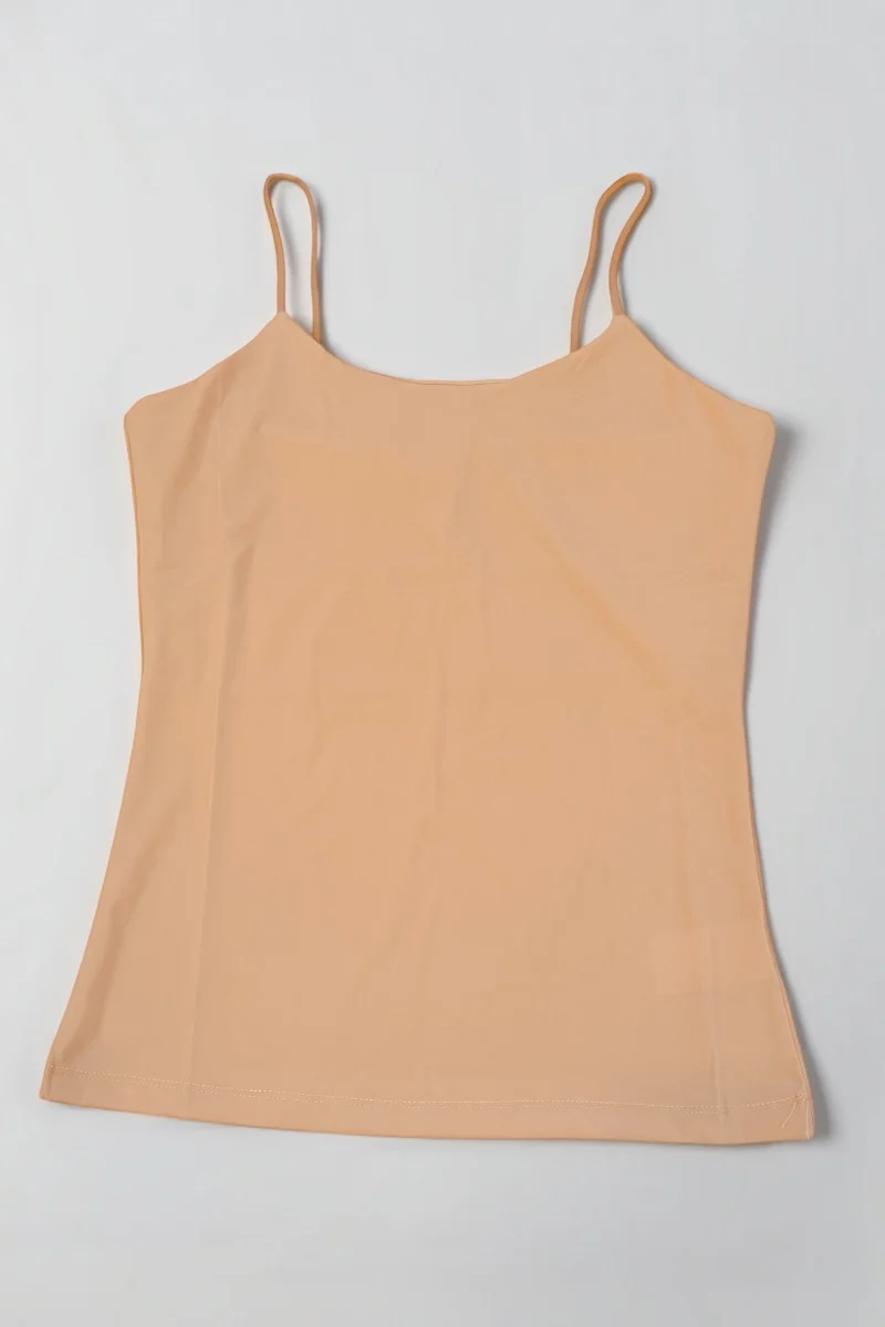 Basic Thin Strap Vest Top - Image 3