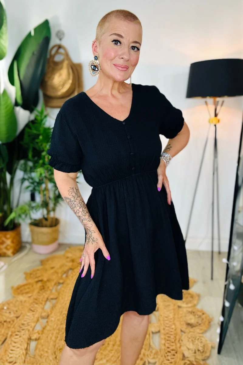 Bibi Cotton Tunic Dress - Image 4