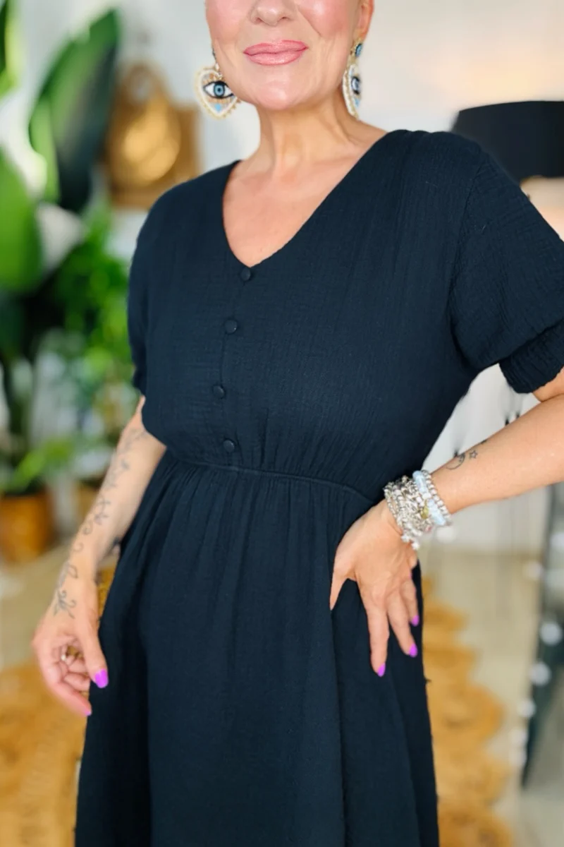 Bibi Cotton Tunic Dress - Image 6