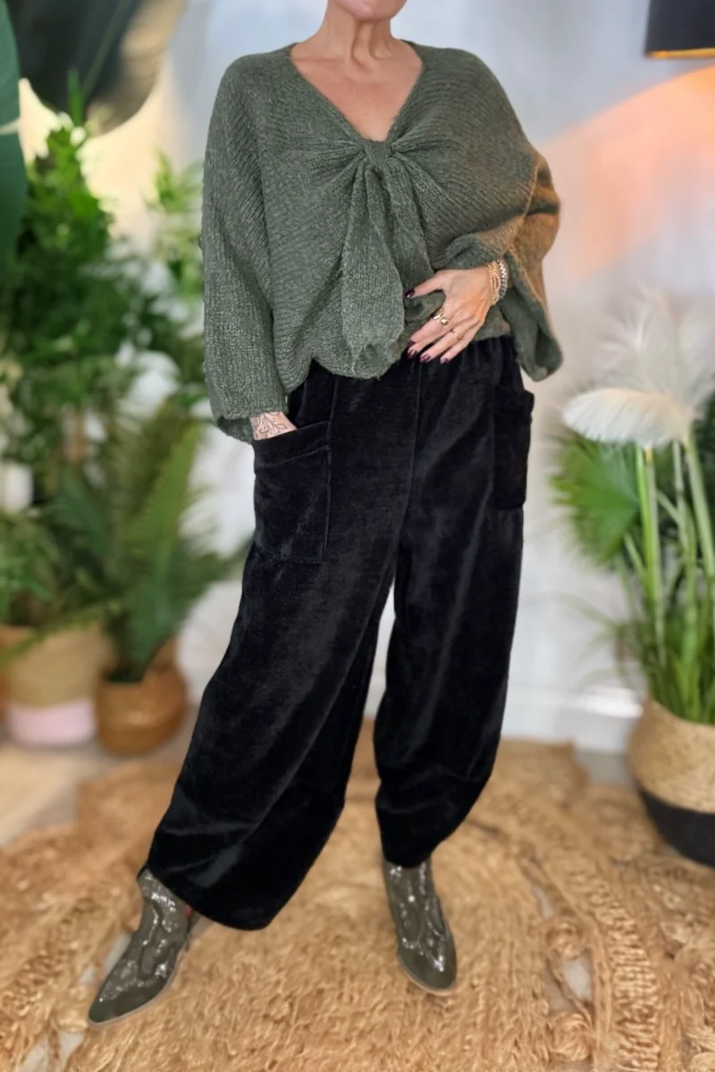 Brooke Chenille Cord Trousers - Image 4