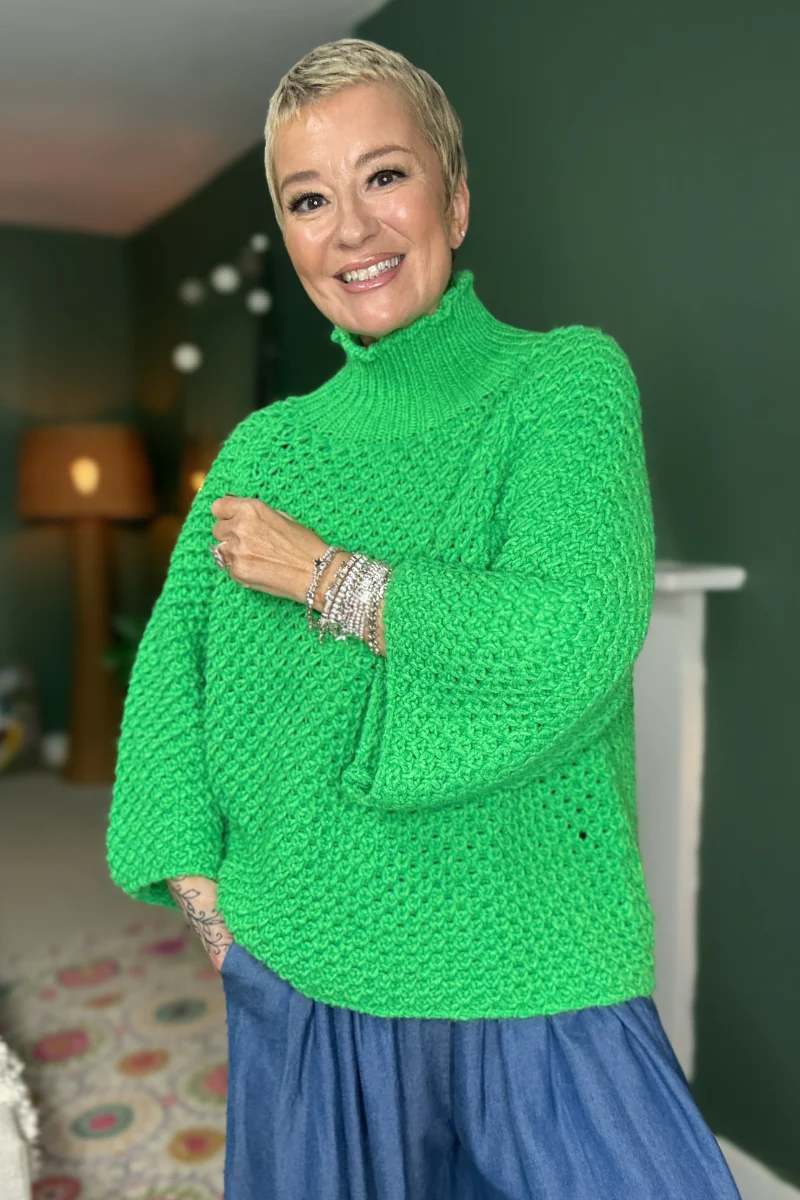 Camden Funnel Neck Jumper - Image 4