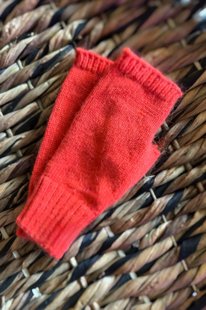 Cashmere Fingerless Gloves - Image 4
