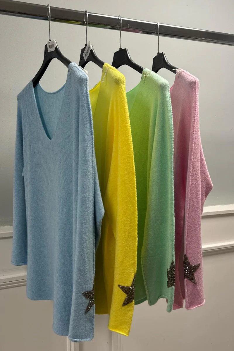 Clara Star Sleeve Knit - Image 10
