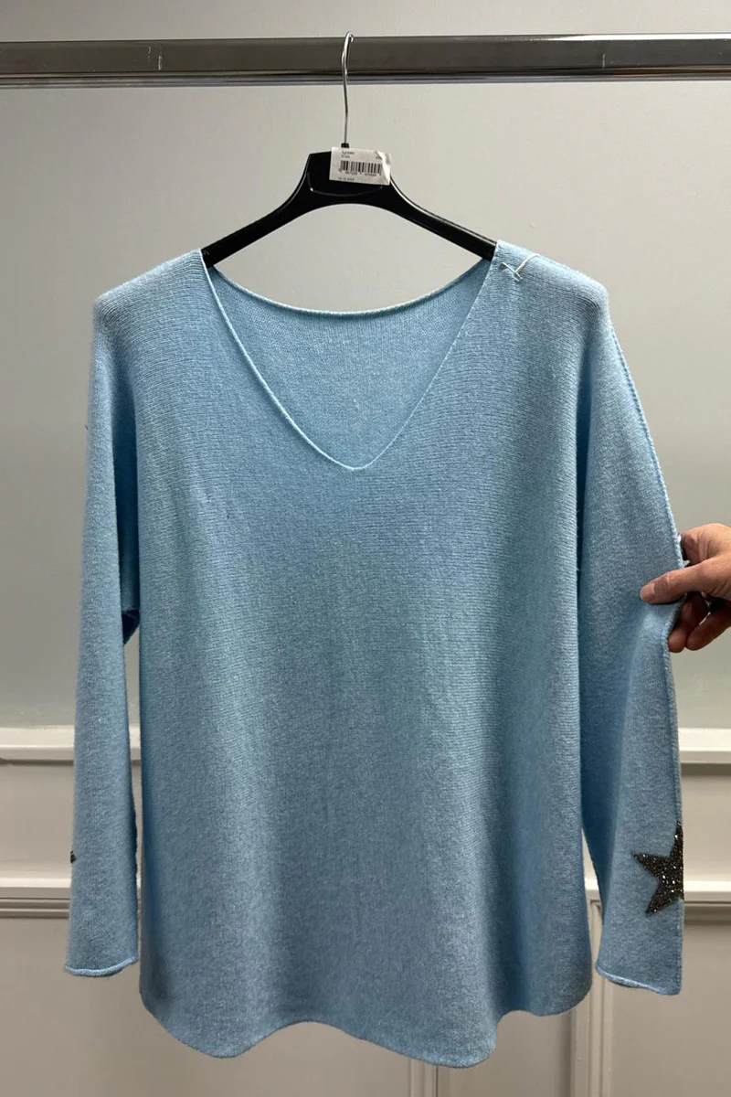 Clara Star Sleeve Knit - Image 8