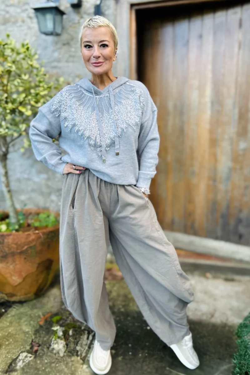 Needlecord Balloon Pants - Image 4