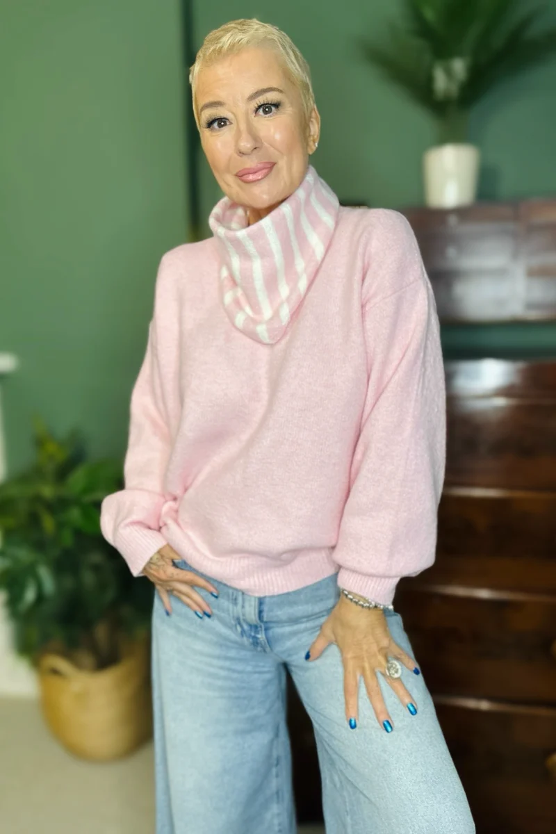 Everyday Stripe Neck Scarf - Image 5