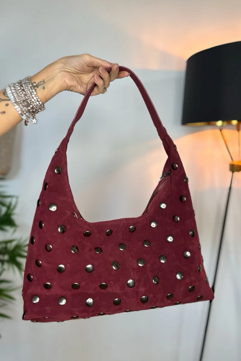 Ginny Studded Shoulder Bag - Image 5