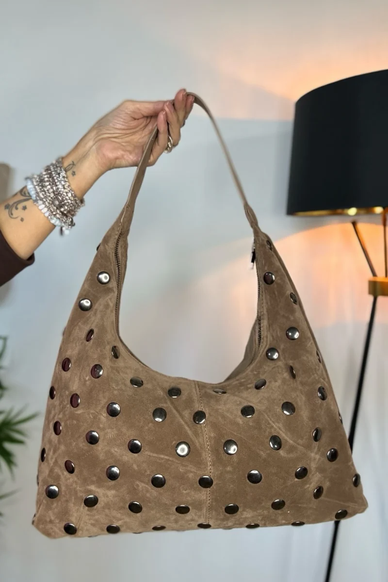 Ginny Studded Shoulder Bag - Image 7