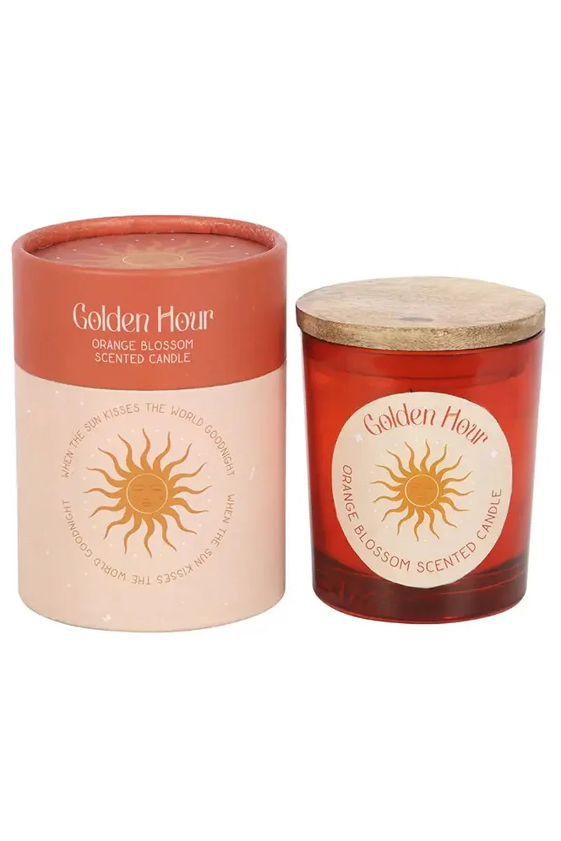 Golden Hour Orange Blossom Candle - Image 2