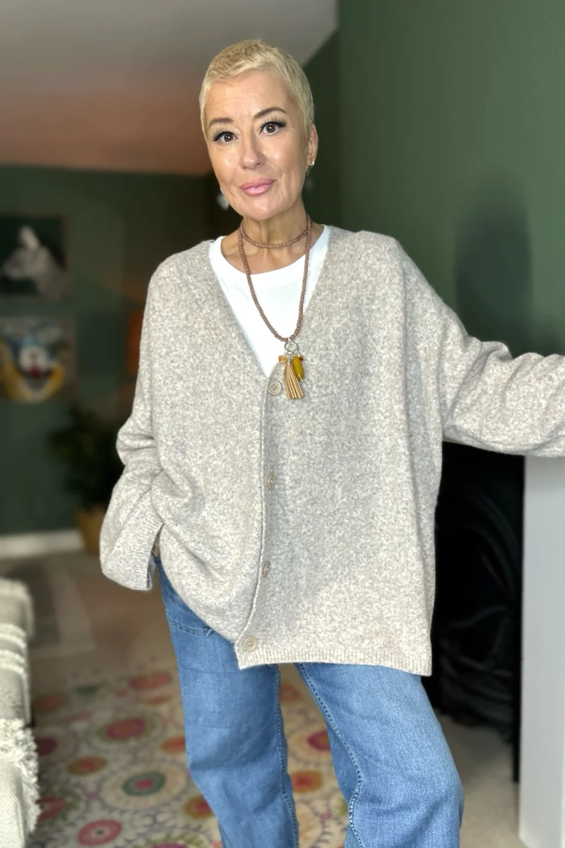 Jamie Boyfriend Cardigan - Image 2