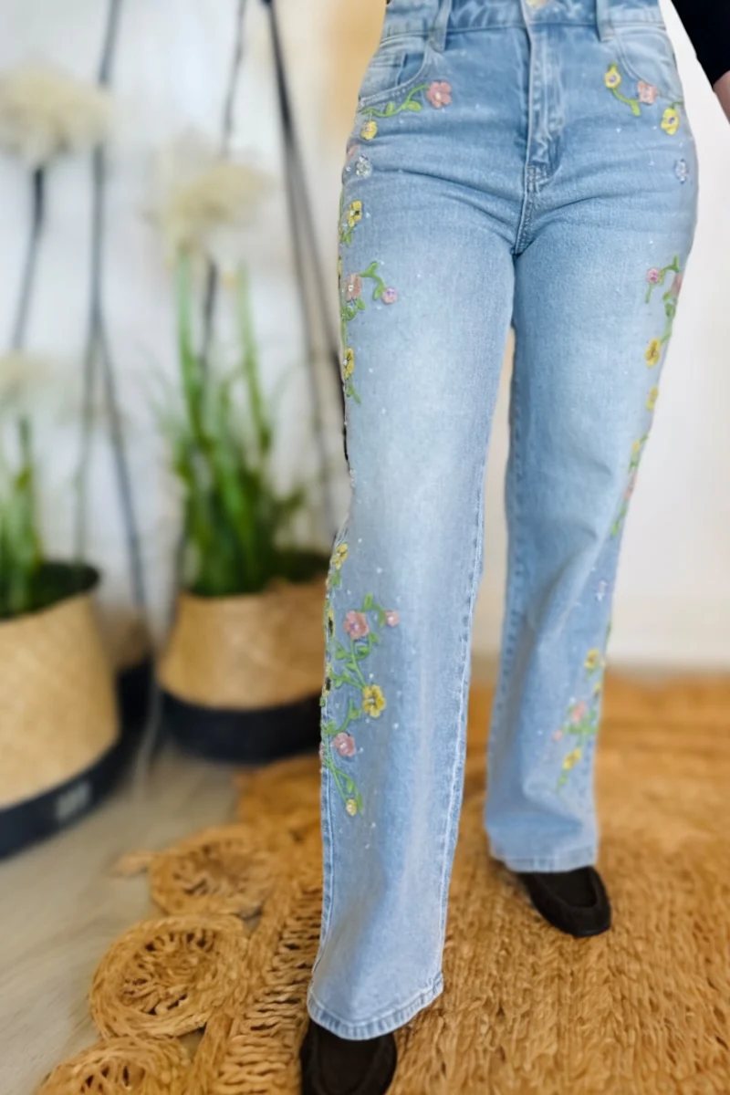Juniper Bloom Jeans - PRE-ORDER - Image 3