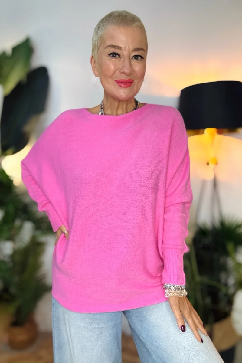 Keep It Simple Batwing Jumper - Image 2