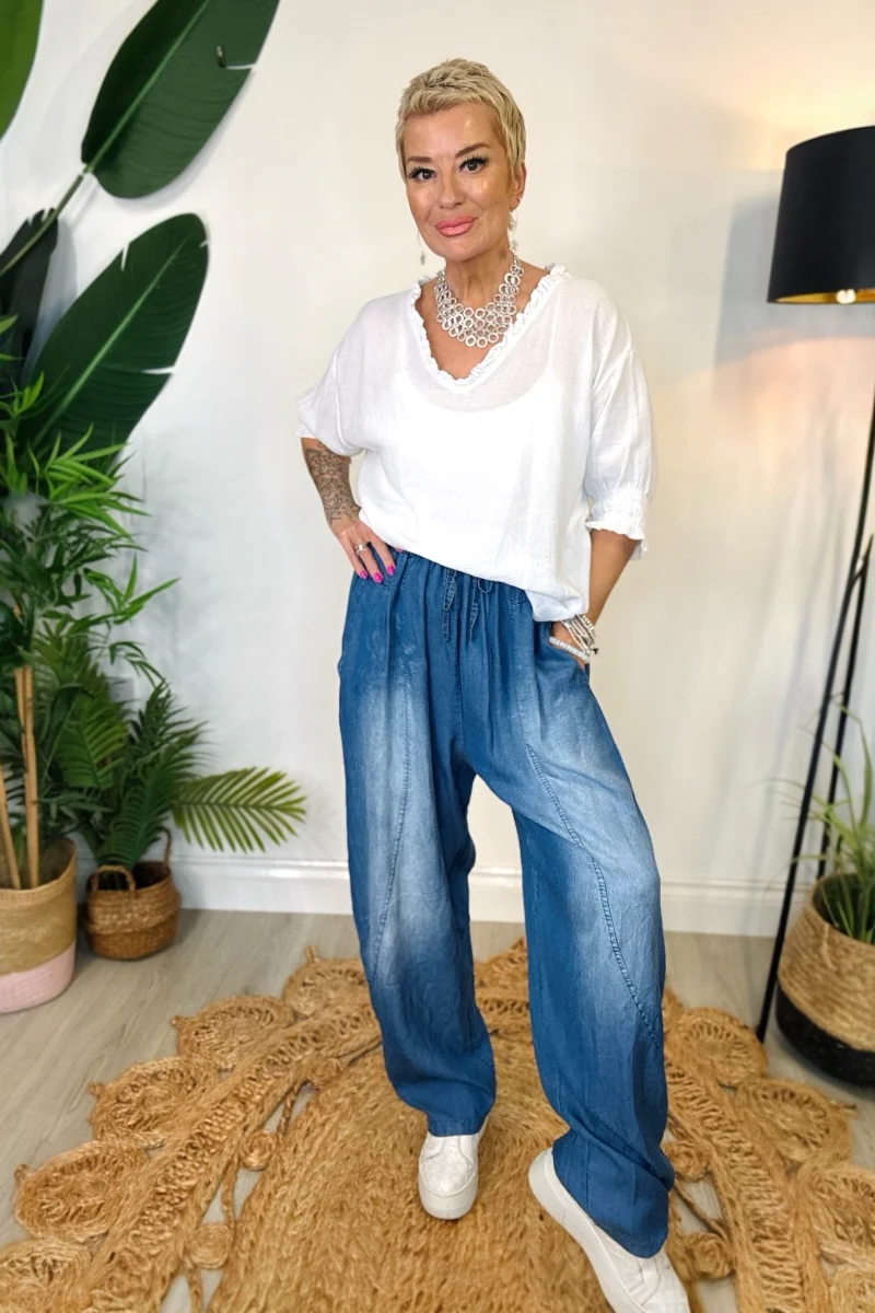 Relaxed Fit Cocoon Jeans - Image 2