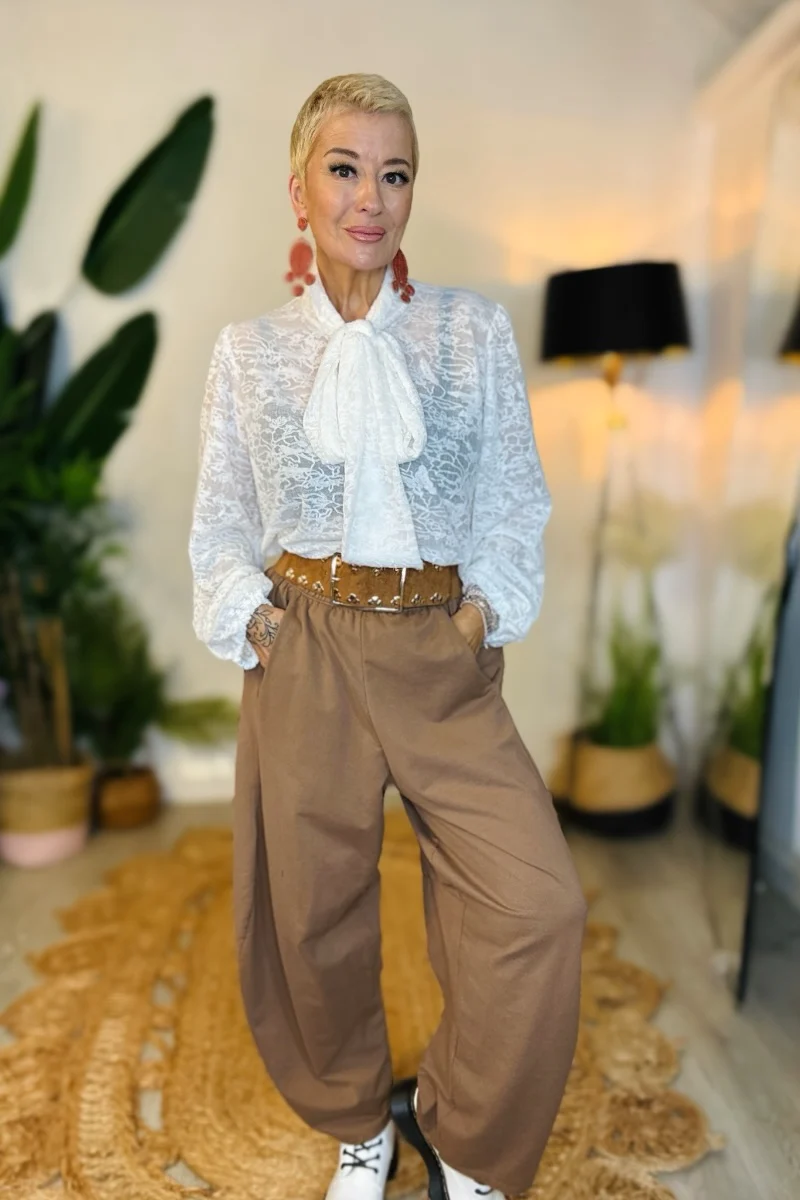 Luna Bow Blouse - Image 7