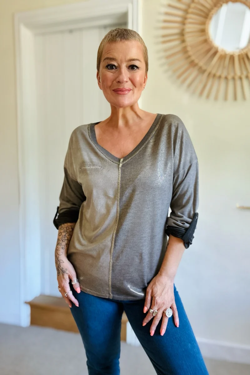 Macy Shimmer Top - Image 4