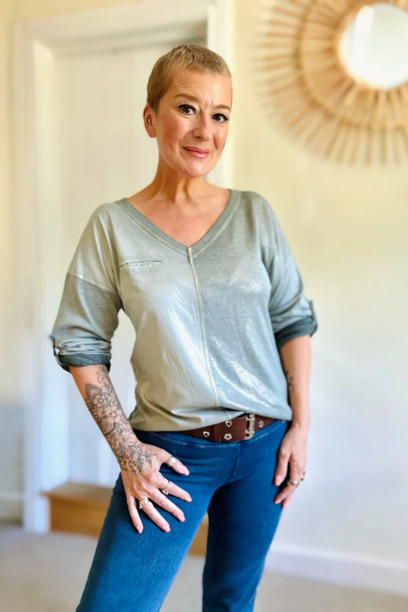 Macy Shimmer Top - Image 6