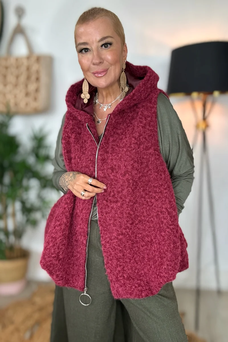 Oslo Hooded Sleeveless Jacket - Image 5
