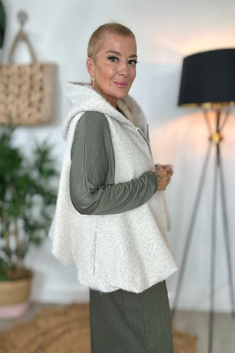 Oslo Hooded Sleeveless Jacket - Image 8