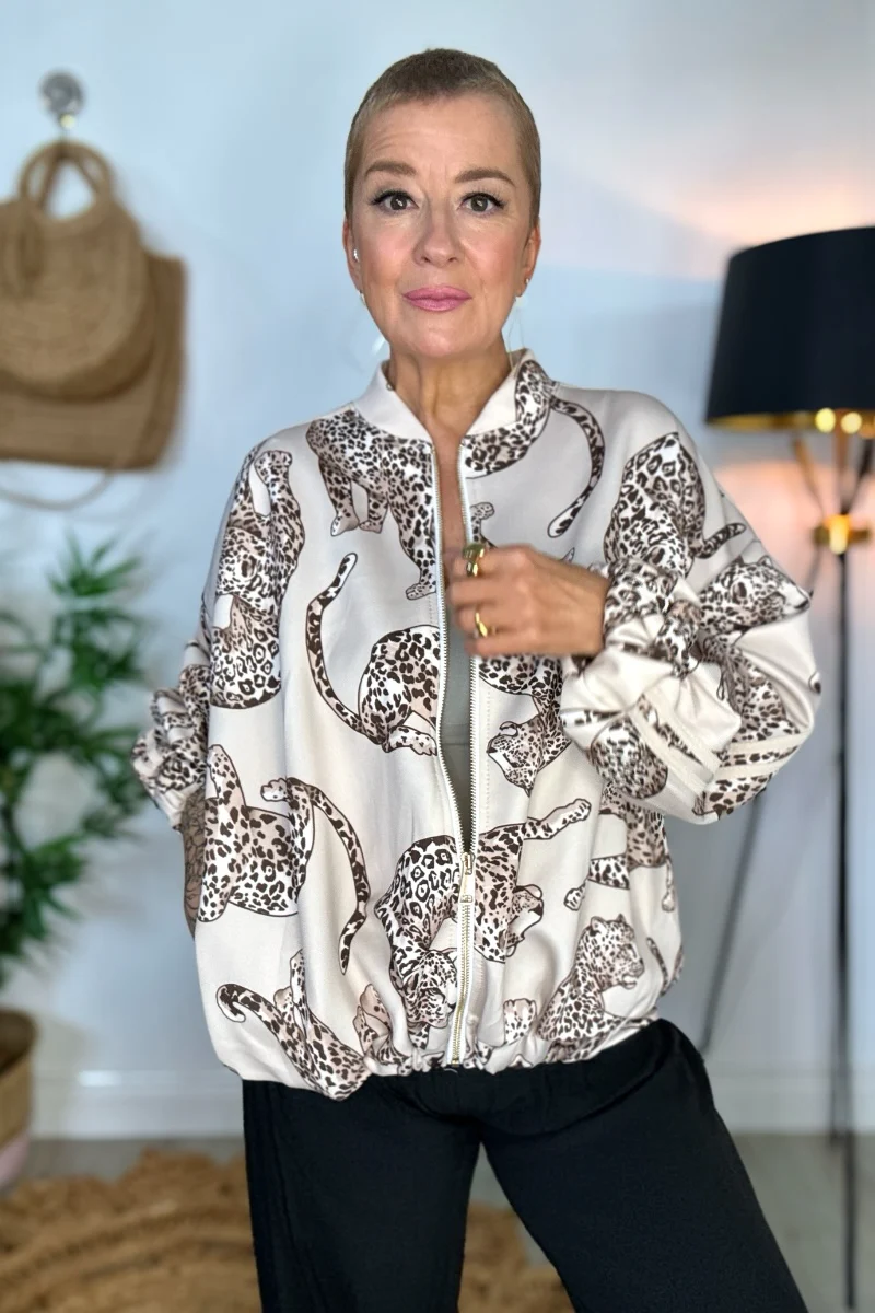 Piper Leopard Jacket - Image 6