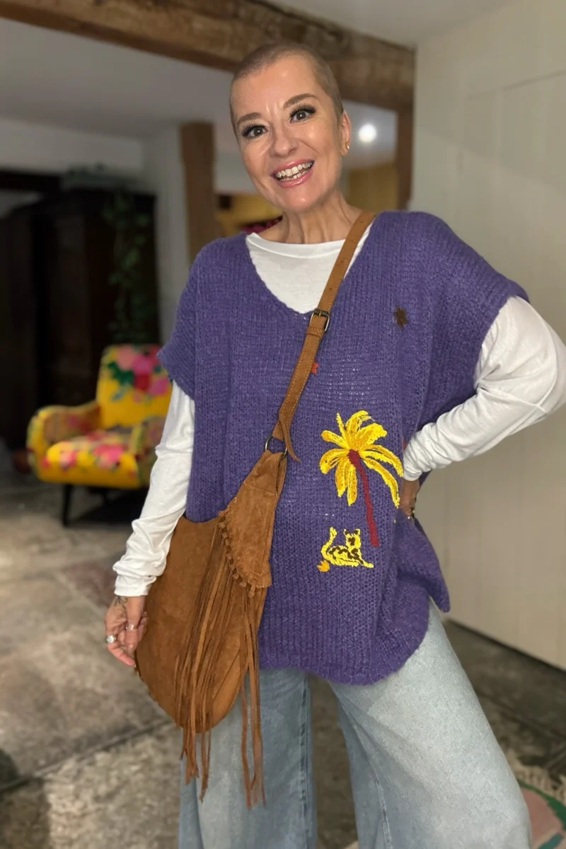 Safari Sleeveless Jumper - Image 9