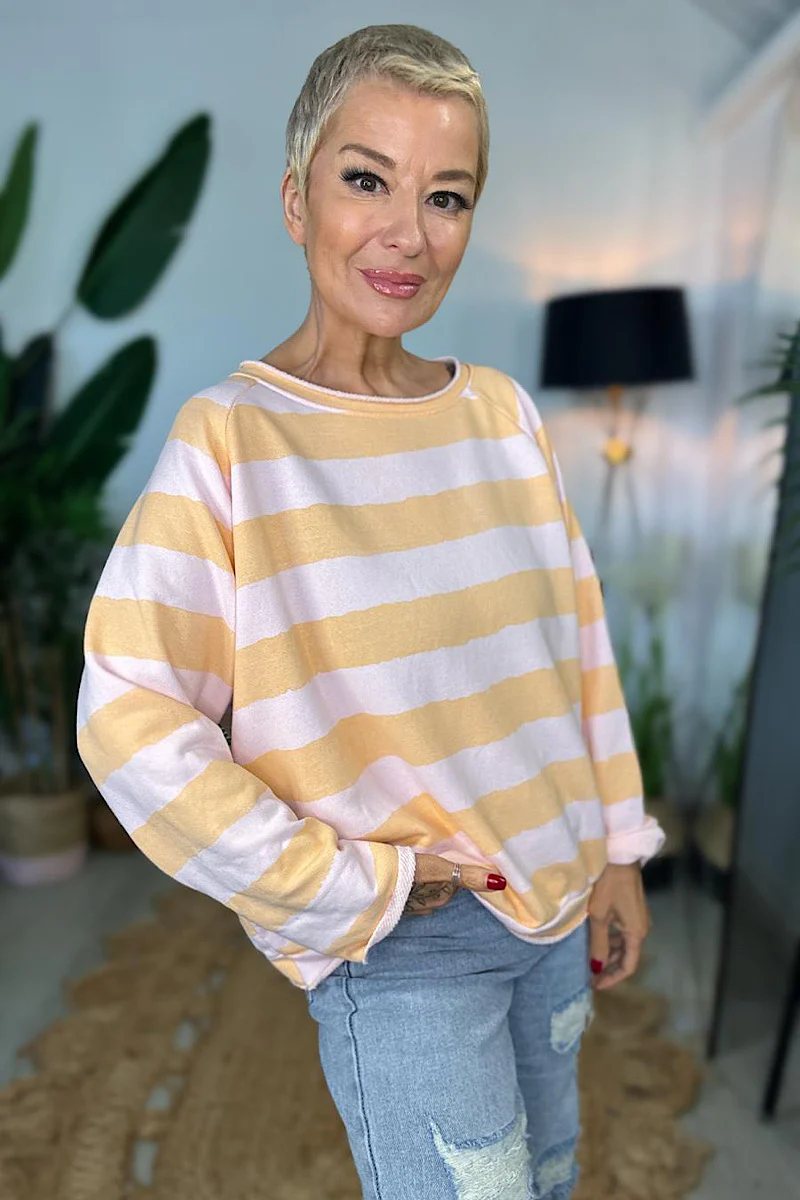 Sundown Stripe Lightweight Sweat - Image 2