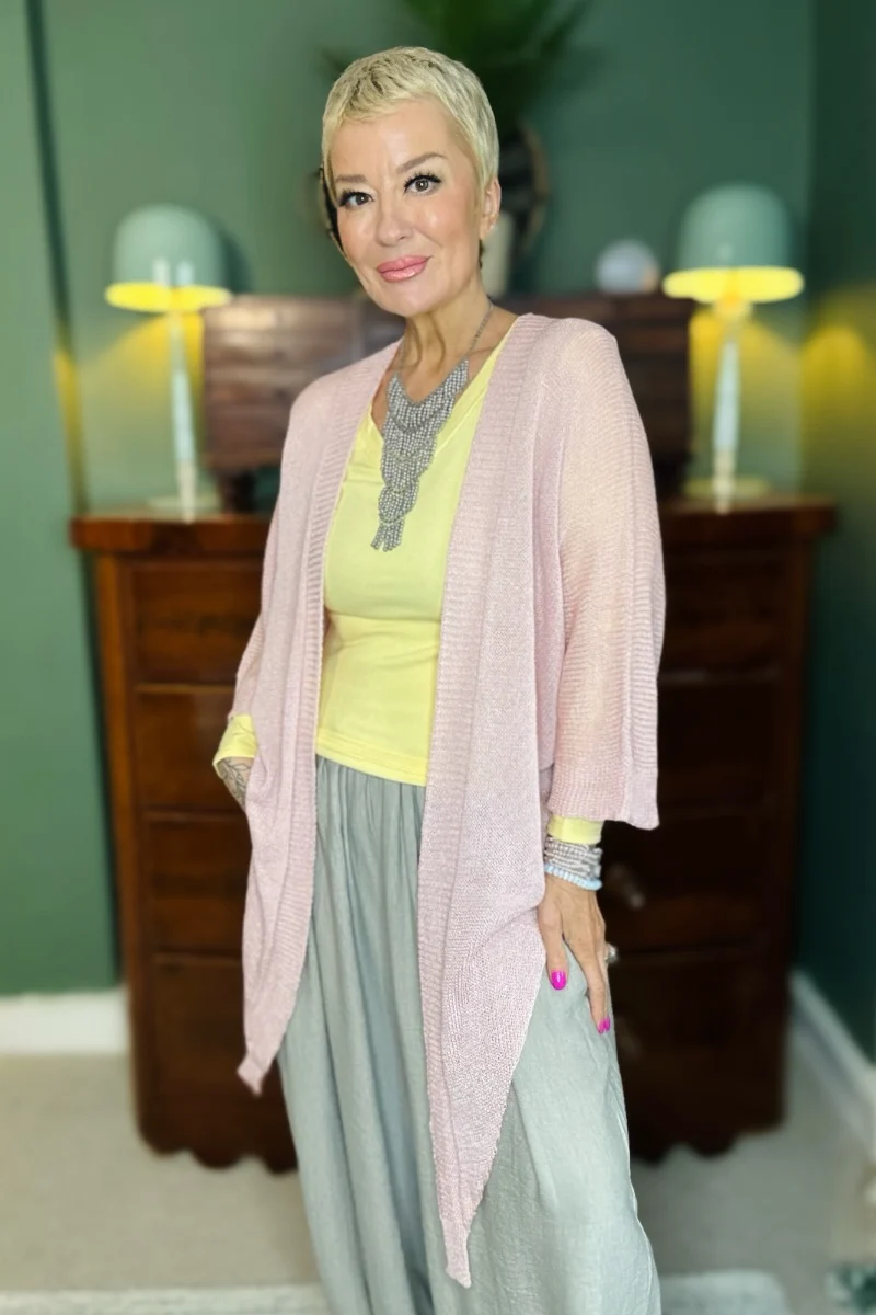 Tie Front Cardigan - Image 4